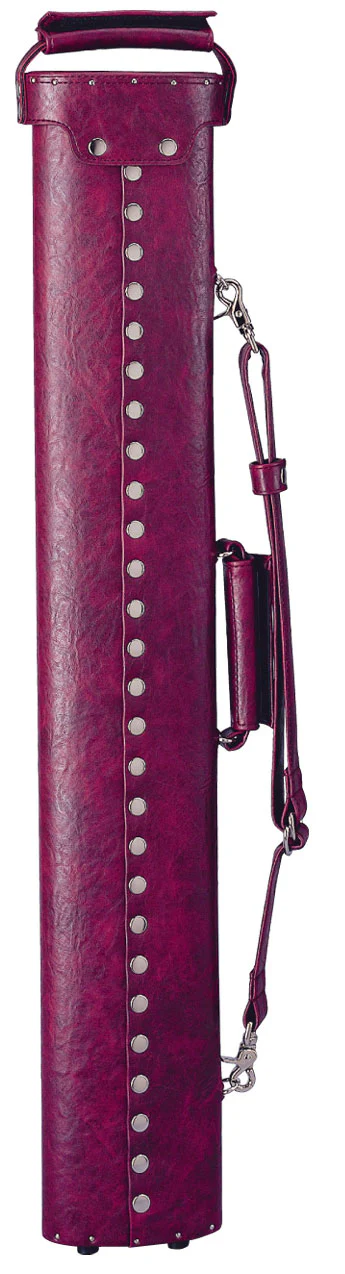 Instroke Premier Burgundy 3x7 Pool Cue Case - P3X7BUR - Image 3