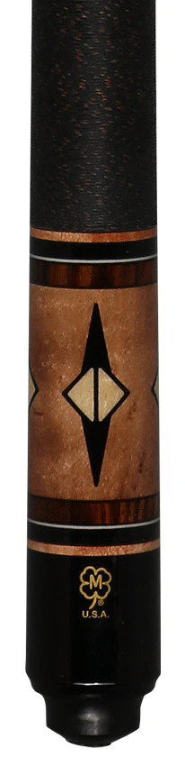 McDermott G Series Walnut Stained Maple with Light Cherry Stained Maple Points Pool Cue - G402 - Image 4