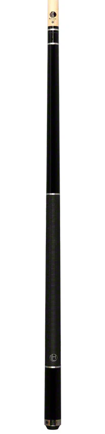 Lucasi Hybrid Midnight Black and Silver Rings Pool Cue with Sport Wrap - LHE10 - Image 6
