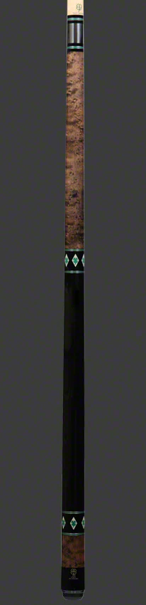 McDermott H Series Birdseye Maple with 4 Clover Pool Cue - H850 - Image 3