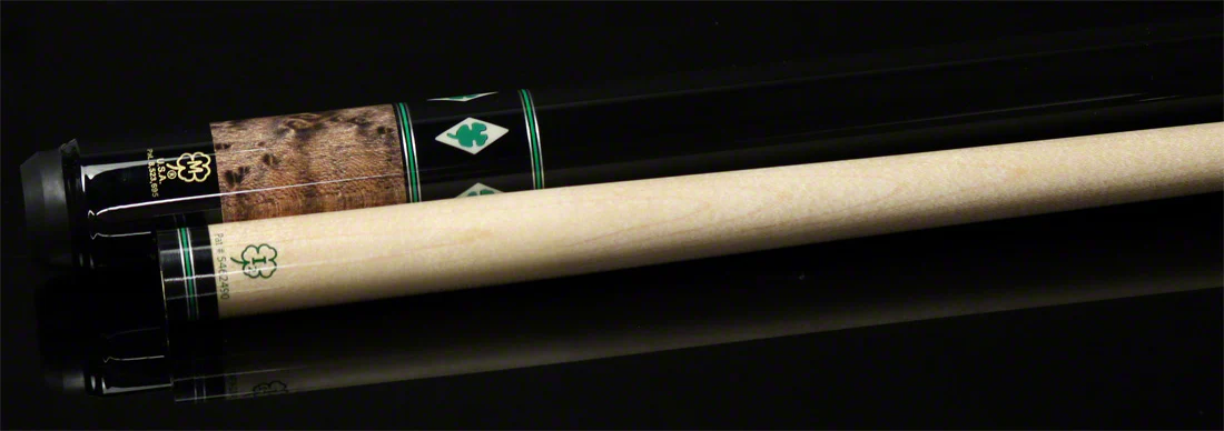 McDermott H Series Birdseye Maple with 4 Clover Pool Cue - H850 - Image 4