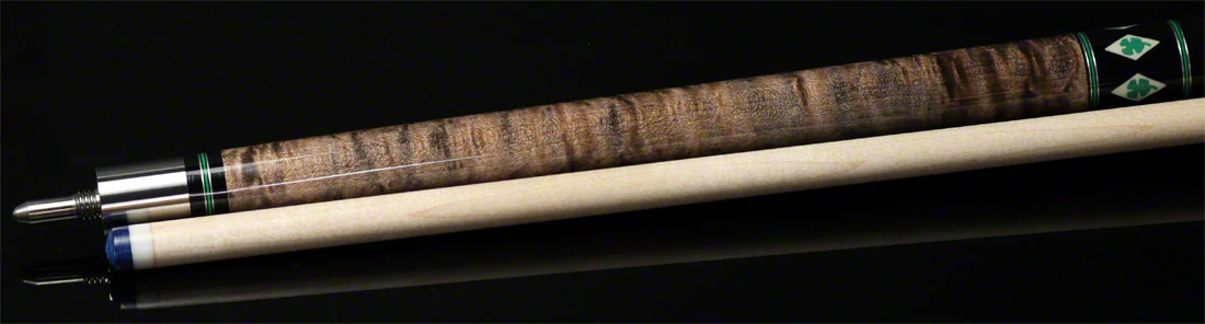 McDermott H Series Birdseye Maple with 4 Clover Pool Cue - H850 - Image 5