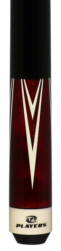 Players Classic Series Crimson Stained Maple 4 Point Graphic Pool Cue - C801 - Image 4