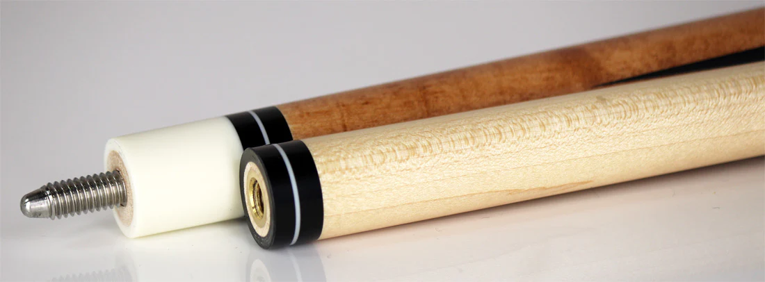 Players Classic Series Natural Stained Maple 4 Point Graphic Pool Cue  - C802 - Image 3