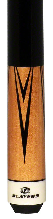 Players Classic Series Natural Stained Maple 4 Point Graphic Pool Cue  - C802 - Image 4