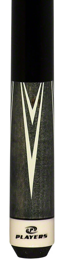 Players Classic Series Smoke Gray Stained Maple 4 Point Graphic Pool Cue - C803 - Image 4