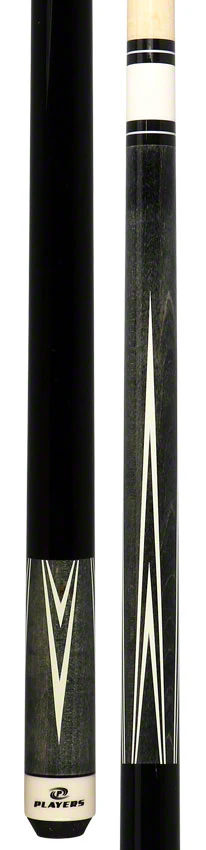Players Classic Series Smoke Gray Stained Maple 4 Point Graphic Pool Cue - C803 - Image 5