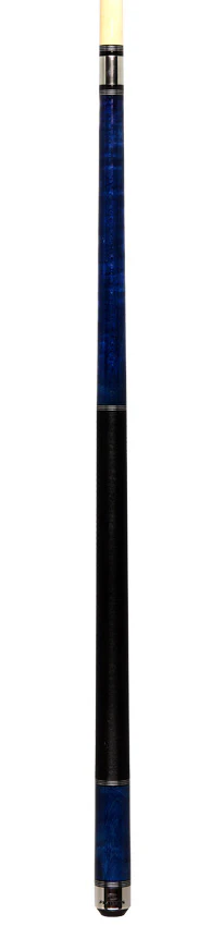 Players Classic Series Sky Blue Stained Maple with Linen Wrap Pool Cue - C955 - Image 6