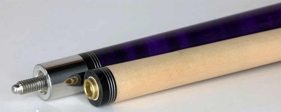 Players Classic Series Royal Purple Maple with Linen Wrap Pool Cue - C965 - Image 4