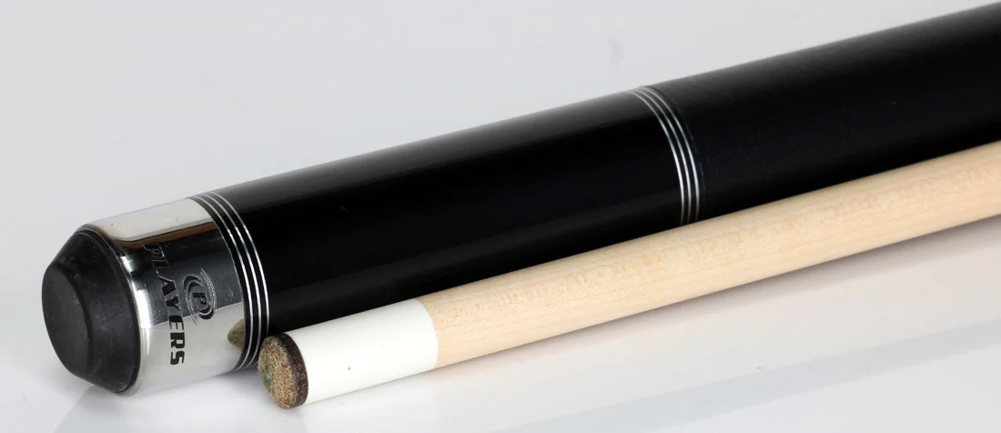 Players Classic Series Sleek Black with Leatherette Pool Cue - C970 - Image 3